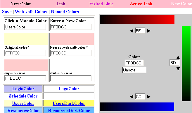 010 editor fgcolor