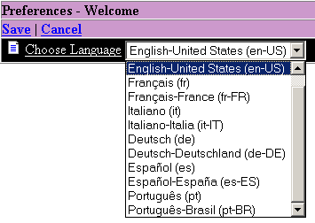 Choose Language